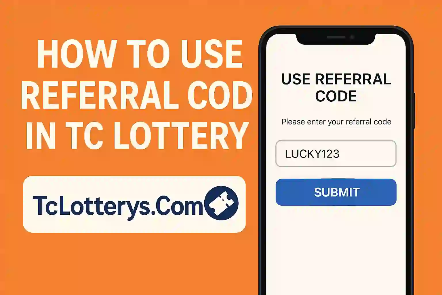 How to Use Referral Code in TC Lottery (1)